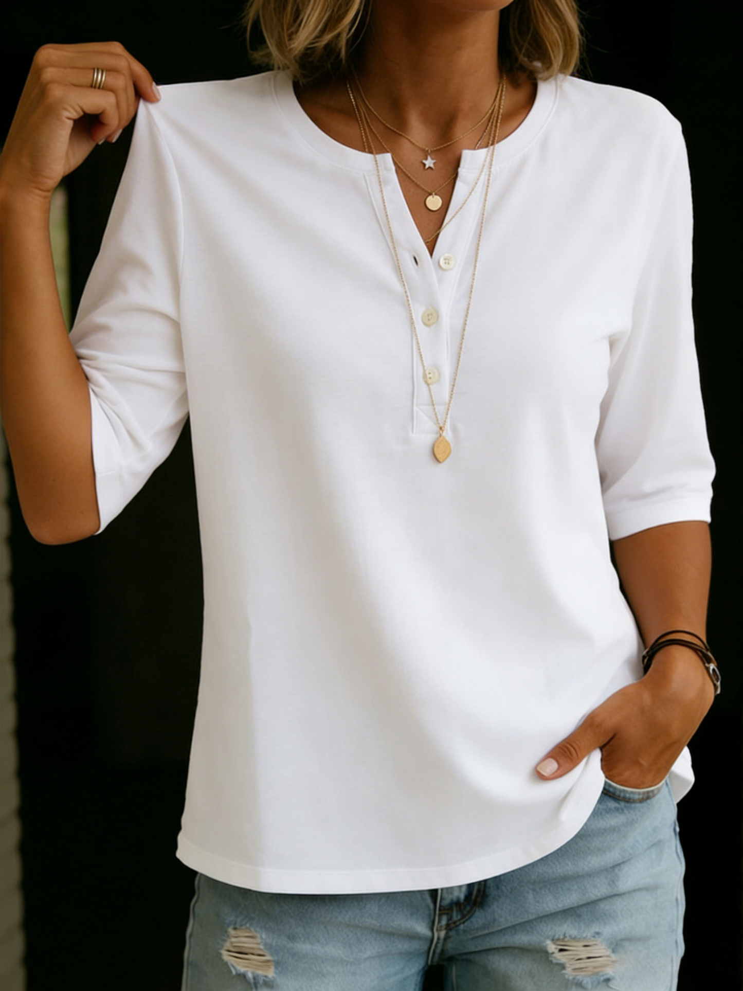 Norah | Relaxed Fit Casual Blouse