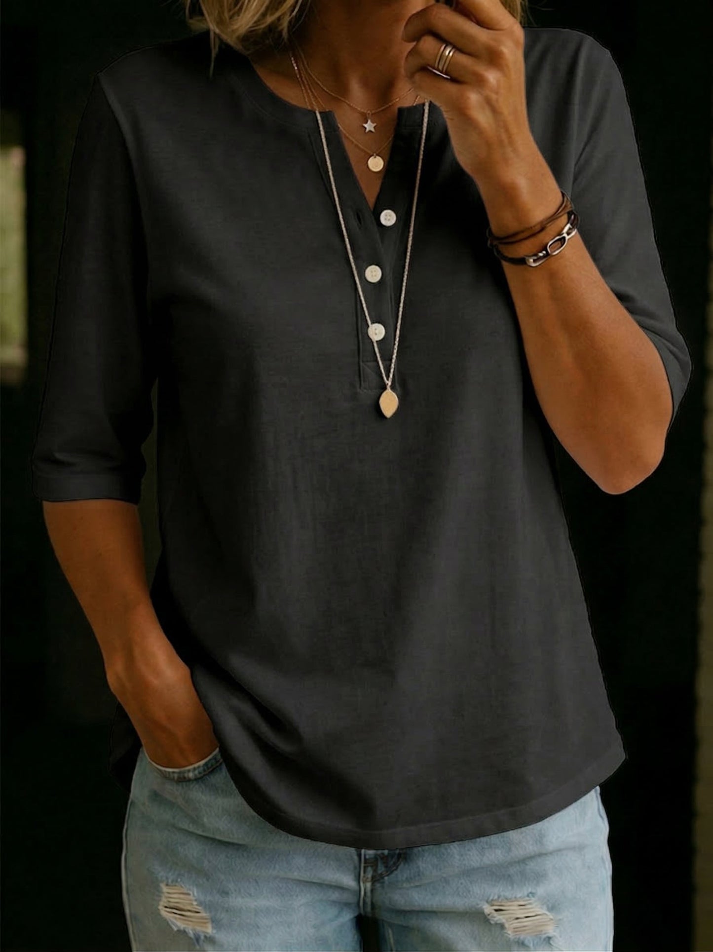 Norah | Relaxed Fit Casual Blouse