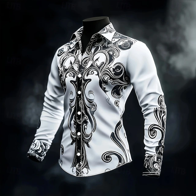 Montague | Refined Ornate Dress Shirt