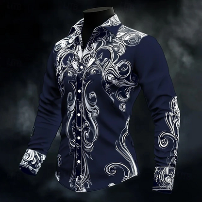 Montague | Refined Ornate Dress Shirt