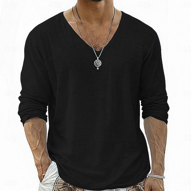 Corbin | Relaxed Fit Everyday V Neck Shirt