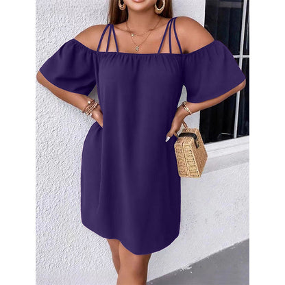 Karessa | Flowy Off Shoulder Summer Dress
