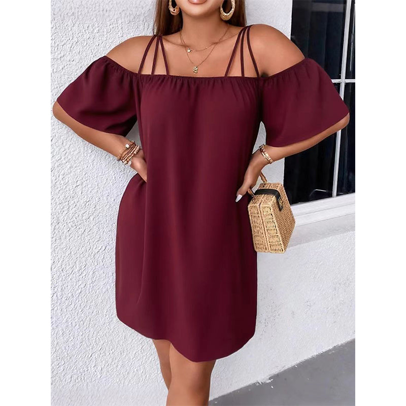 Karessa | Flowy Off Shoulder Summer Dress