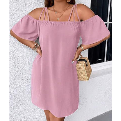 Karessa | Flowy Off Shoulder Summer Dress