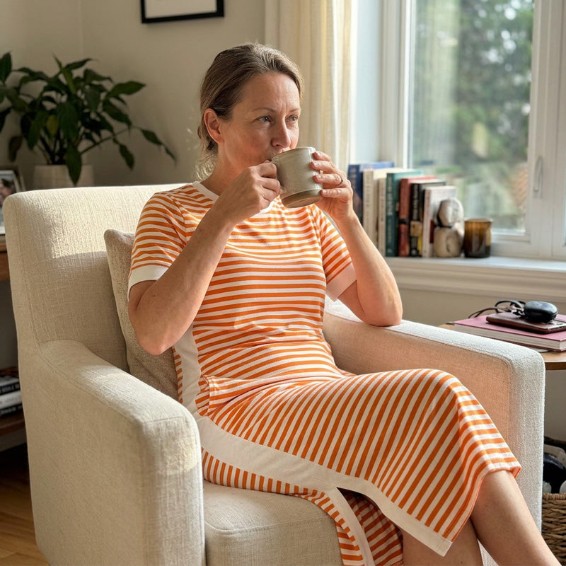 Rosella | Classic Stripe Relaxed Dress