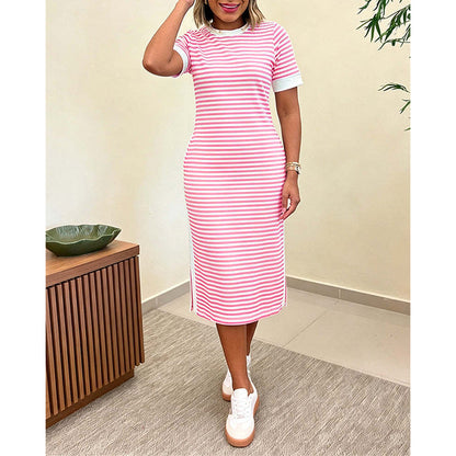 Rosella | Classic Stripe Relaxed Dress