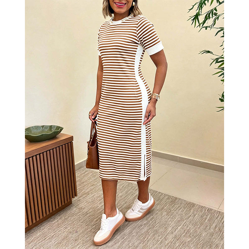 Rosella | Classic Stripe Relaxed Dress