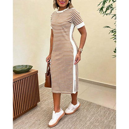 Rosella | Classic Stripe Relaxed Dress