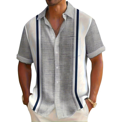 Fintrell | Vintage Panel Resort Shirt