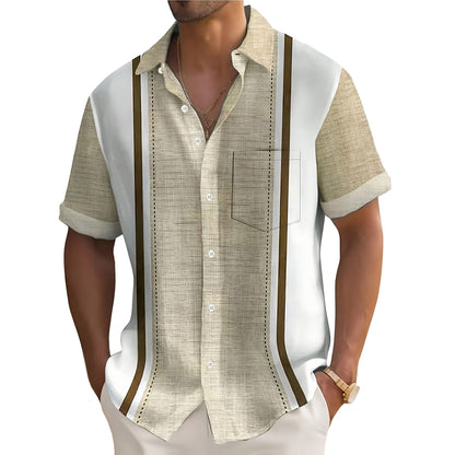Fintrell | Vintage Panel Resort Shirt