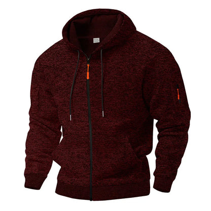 Daven | Relaxed Pocket Zip Hoodie