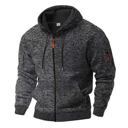 Daven | Relaxed Pocket Zip Hoodie