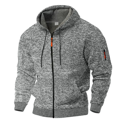 Daven | Relaxed Pocket Zip Hoodie