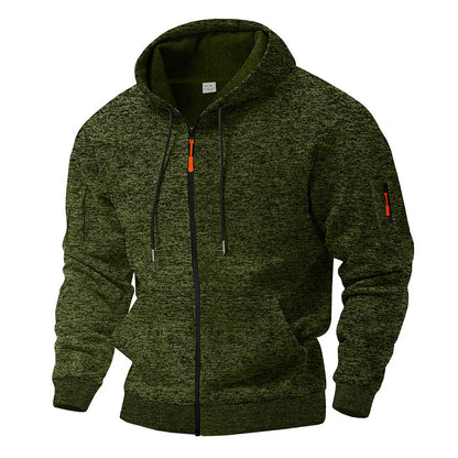 Daven | Relaxed Pocket Zip Hoodie
