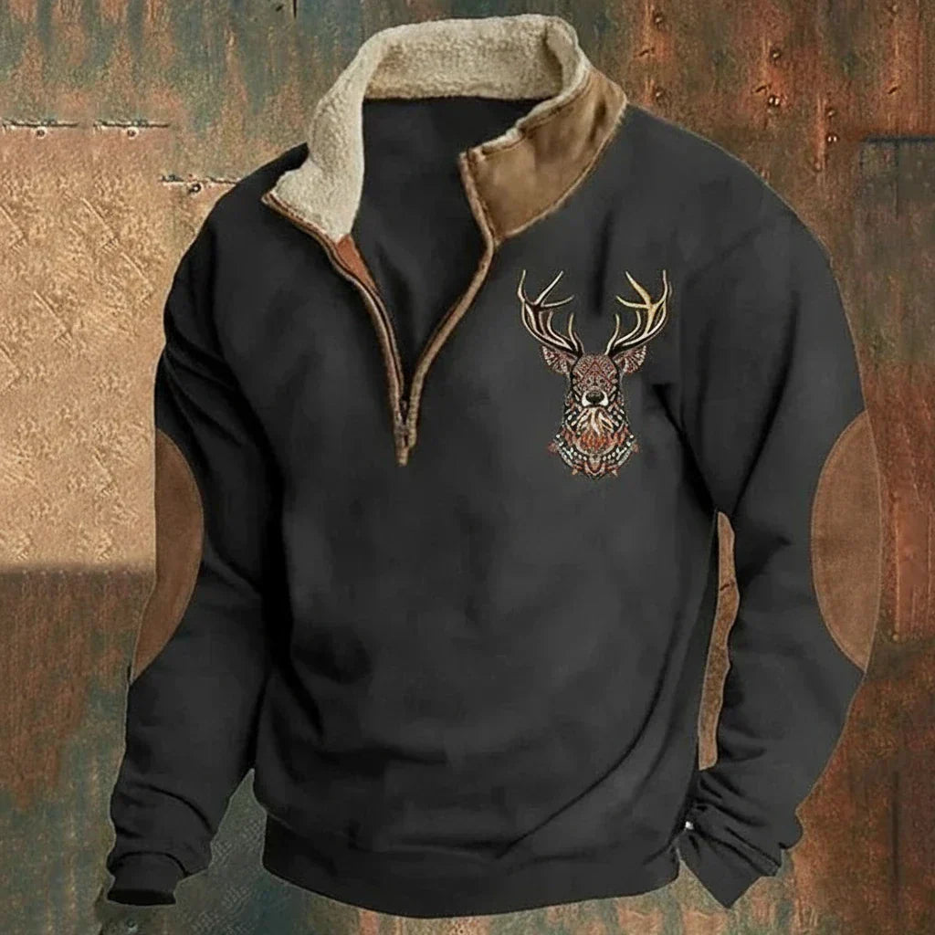 Fitzroy | Heritage Elbow Patch Pullover