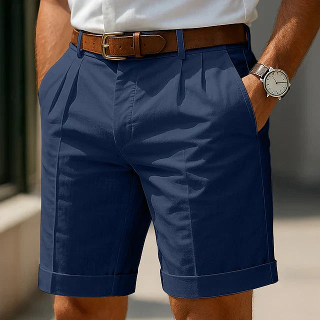 Kingsley | Modern Cuffed Walking Shorts
