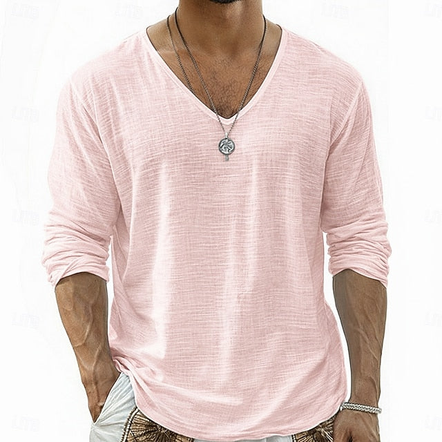 Corbin | Relaxed Fit Everyday V Neck Shirt
